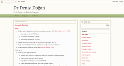 Desktop Screenshot of drdenizdogan.com